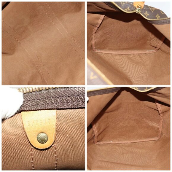 LOUIS VUITTON Monogram Keepall 55 Boston Bag M41424 LV Auth 139406 - Picture 15 of 16